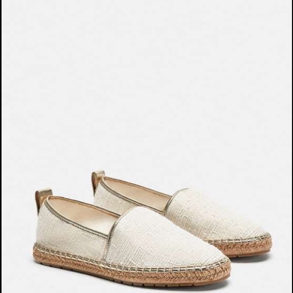 ZARA FABRIC ESPADRILLE SIZE( 8 US ) -(7.5 US ) - Picture 5 of 6